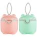 2pcs Milk Formula Powder Pots Liwein Travel Milk Formula Dispenser Portable Milk Powder Dispenser Pot for Outdoor Feeding Milk Formula Powder Pots Pink+Green