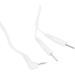 10pcs / Bag DC 2.5mm 1.2m 2 in 1 Pin Type Electrode Wires Cable Compatible Wires for TENS Unit Physiotherapy Machine - Buy Online on GoSupps.com
