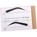 Didiseaon 10pcs Eyebrow Template Eyebrow Card Eyebrowhack Eyebrow Shaping Stencils Mold Stickers Eyebrow Shape - Buy Online on GoSupps.com