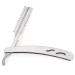 Premium Stainless Steel Straight Razor - Folding Barber Shaving Tool for Men & Women | International Shipping - Buy Online on GoSupps.com