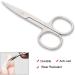 Stainless Steel Small Eyebrow Scissors for Grooming Beauty Tool - Eyebrows, Beard, Eyelashes Trimming - Buy Online on GoSupps.com
