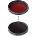 Runshuangyu 77mm 6 in 1 Infrared IR Pass X-Ray Lens Filter Compatible with Canon Nikon Sony - Adjustable 530nm to 750nm Screw-in Filter for DSLR Camera - Buy Online on GoSupps.com