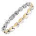 Magnetic Ankle Bracelets for Women Pure Titanium Silver Magnetic Anklet Fashion Magnetic Jewelry (0029SW)