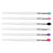 Mikinona 6pcs Eye Shadow Brush Cosmetic Eyeshadow Brush Makeup Applicator Makeupset Makeup Sponge