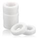 Roser rose 8 roll eyelashes tape eyelash isolations adhesive tape (0.5 inches x 9.8 yards) eyelash isolations adhesive tape eyelash band for eyelashes lash extension eyelash extension tools (white)