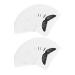DECHOUS 100Pcs Autocollants pour pilation Nez et Accessoires de Barbe en PP 11X5 CM Protection et Lisse pour D coration et DIY