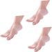 NOLITOY Gel Heel Socks - 3 Pairs of Women's White Foot Protectors | Silicone Gel Material for Comfort & Relief - Buy Online on GoSupps.com
