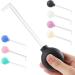 Right-Angled Long Pipe Glass Cleaning Tool - PVC Suction Ball Manual for Teeth Clamp Cleaner - Tonsillenstein Goods - Buy Online on GoSupps.com