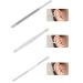 6Pcs Ear Wax Remover Spoon Cleaner Earpick Curette Tool - Silver | Beauty Tools for Puffy Eyes & Dark Circles - Buy Online on GoSupps.com
