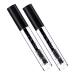 PLAFOPE 2pcs Eyebrow Shaping Liquid Clear Makeup Balm Brow Fixing Liquid Black Gel Makeup Brow Gel