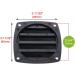 VTurboWay 4 Pcs Louvered Flush Plastic Thru Vent Marine Boat Vent 2-3/4 Black | Free Installation Screws - Buy Online on GoSupps.com