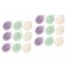 18 Pcs Bathing Accessories Bath Sponge Bath Flower Bath Puff Bath Ball Bath Bubble Net