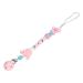 Baby Clip Holder Toy Baby Clip Toy Safe Silicone Washable As a Shower Gift (Pink)