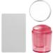 FACYNDE Nail Art Stamper - Silicone Nail Polish Manicure Tool with Cover | Jelly Soft Stamping Plates & Scraper for Stunning Nail Designs - International Shipping Available - Buy Online on GoSupps.com