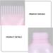 Lot de 3 F Cons de Lavage Sec pour Cheveux Graduation F Cons Applicateurs en Plastique Rose pour Shampoing et Coloration Capillaire Usage Professionnel et Domicile - Buy Online on GoSupps.com