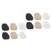 FOMIYES 12 Pairs High Heels Forefoot Pad Womens Shoe Inserts Laundry Scent Booster Beads Shoe Accessory Heel Cushion Inserts Adhesive Forefoot Pads Flannel Damping Half Size Pad