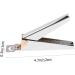 minkissy Nail Scissors Nail Art Tool Nail Tools for Nail Art Pedicure Tools Nail Art Clipper Nail Tip Cuticle Nippers Stainless Steel Nail Trimmer Manicure Tool Extended Nail 12x12cm Silver - Buy Online on GoSupps.com