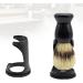 Sanfiyya Beard Brush Holder - Durable Plastic Razor & Shaving Tool Holder for Wet & Dry Use - Elegant Black Beauty Tool - Buy Online on GoSupps.com