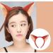Plush Fox Ear Headband Animal Ears Hairband Cosplay Costume Headband Hair Hoop Headwear Halloween Party Hair Accessories - Buy Online on GoSupps.com
