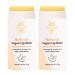 Natural Lip Balm 2 Pack - Organic and Vegan Lip Moisturizer Set - Cruelty-Free and Eco-Friendly - Plastic-Free with Compostable Packaging - Artfully Crafted in the USA Unscented