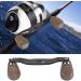 Carbon Fiber Fishing Reel Handle Set with Wood Knob - Replacement Kit - Buy Online on GoSupps.com