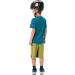 VAUDE Unisex Kids Moab Stretch Shorts 140 - Avocado | Durable & Comfortable Outdoor Shorts for Kids - Buy Online on GoSupps.com