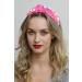 FEDANS Women Heart Shaped Crystal Embellished Headband - Hot Pink - Buy Online on GoSupps.com