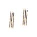Healeved 4 Pcs Eyebrow Pencil Brush Eyebrow Pencils for Pencil with Sharpener Brown Eyeliner Kit