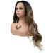 Xingyu Natural Body Wave Lace Front Wig - Dark Brown Roots to Blonde 26 | Handmade Synthetic Hair for Women - Perfect for Holiday Parties & Styling Tips - Buy Online on GoSupps.com