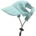 Predolo Pet Sports Hat - Fashionable Dog Solar Hat with Ear Holes | Sun Protection Baseball Cap for Small Dogs - Green L - Buy Online on GoSupps.com