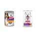 Hill's Science Diet Adult Sensitive Stomach & Skin Canned Dog Food 12.8 oz 12 Pack wet dog food & Adult Sensitive Stomach & Skin Small Bites Dry Dog Food Chicken Recipe