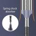 Adult Underarm Crutches Stainless Steel Elderly Crutches Medical Walking Crutches for Disabled Adjustable Crutches with Underarm Pads & Handgrip Silver (Size : Small (106-126cm)) anniversary Lucky - Buy Online on GoSupps.com