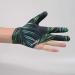 EXCEART Elastic 3 Fingers Billiard Shooters Gloves - Leaves Design | For Carom, Pool, Snooker Cue Sports | Wear on Right or Left Hand - Buy Online on GoSupps.com