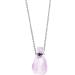 YGLINE Rose Quartz Essential Oil Diffuser Pendant Necklace | Natural Healing Stone Jewelry for Aromatherapy - Buy Online on GoSupps.com