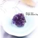 Real Natural Crystal Necklace Raw Amethyst Quartz Purple Crystal Cluster Pendant Stones Specimen Home Decoration Crafts ERDBGRZA - Buy Online on GoSupps.com