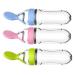 Milist Baby Food Feeder Set - Silicone Pacifier Feeder & Squeeze Spoon for Infants & Toddlers | 3-Piece Dietary Supplement Set - Buy Online on GoSupps.com