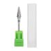 Electric Pedicure Grinding Head Tungsten Steel Nail Art Manicure Drill Bits for Nails Glass Plastic Metal (Green label)