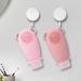 Sweetness Portable Silicone Travel Shampoo Lotion Bottle with Facial Cleansing Brush B - Buy Online on GoSupps.com