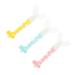Gogogmy 3 pieces Kinder Cartoon Kinder children U Fommy Children's Teeth Children Oral Clean Tool Children Tools Clean Tool Children U 1 Piece (1 Sack) Sorted Color Sorted Color