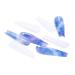 Brishow Artificial Long Press-On Ballerina Nails - 24pcs Purple & White Acrylic Stick-On Nails for Women & Girls - Full Cover Hair Coloring - Buy Online on GoSupps.com