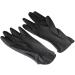 Buy Minkissy 10-Piece Reusable Black Latex Gloves - Ideal for Salon Hair Coloring Food Processing & Household Cleaning - Medium Size - Buy Online on GoSupps.com