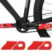 Jadeshay Bicycle Crank Protector Sleeve Arm Boot Protector Crank Protection for Bike Balance Bike Exercise Bike Bike Accessories