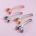 Mini 3D Face Roller Massage Stick - V-Shape Face Lift & Beauty Eye Massage - A-Silver - International Shipping - Buy Online on GoSupps.com