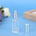 Qukaim Empty Perfume Container Glass Empty Perfume Spray Bottle 5ml Refillable Travel Portable Perfume Atomizer with 6ml Silver Head - Buy Online on GoSupps.com