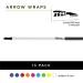 TAC Vanes Arrow Wraps 4.25x1.0 - Pack of 13 White Arrow Wraps for Archery & Target Shooting - Buy Online on GoSupps.com