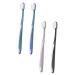 Partykindom 4 pieces of soft toothbrush for adult household appliances fur toothbrush toothbrushes toothbrush tools for adult dental care tools elasticity cleaning brush pp