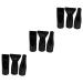 DOITOOL 9 Pcs Pet Water Blower Dryer Nozzle Replacement Diffuser Attachment for Hair Dryer Blow Dryer Nozzle Styling Tool Straight Hair Dryer Nozzle Dryer Diffuser Mouthpiece Abs Modeling