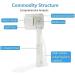 Buy Drop Foot Orthosis | Medical Foot Drop Splint Brace for Running & Hemiplegia - Enhanced Walking Aid - Buy Online on GoSupps.com