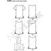 New Look Sewing Pattern 6483 Misses Tops Size A (6-16) - DIY Fashion - Buy Online on GoSupps.com