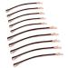 Jumbo Bobby Pins Metal Hair Pins Textention Hair Clips for Hair Decoration  10pcs (5 long and 5 short) (Brown) Brown (5 Large 5 Small)